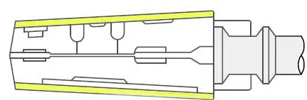 Split Wedge Disc