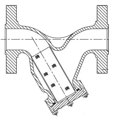 Y Strainer Design Drawing