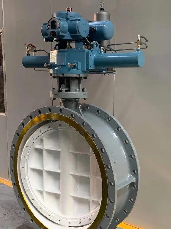 Pneumatic Actuated Butterfly Valve