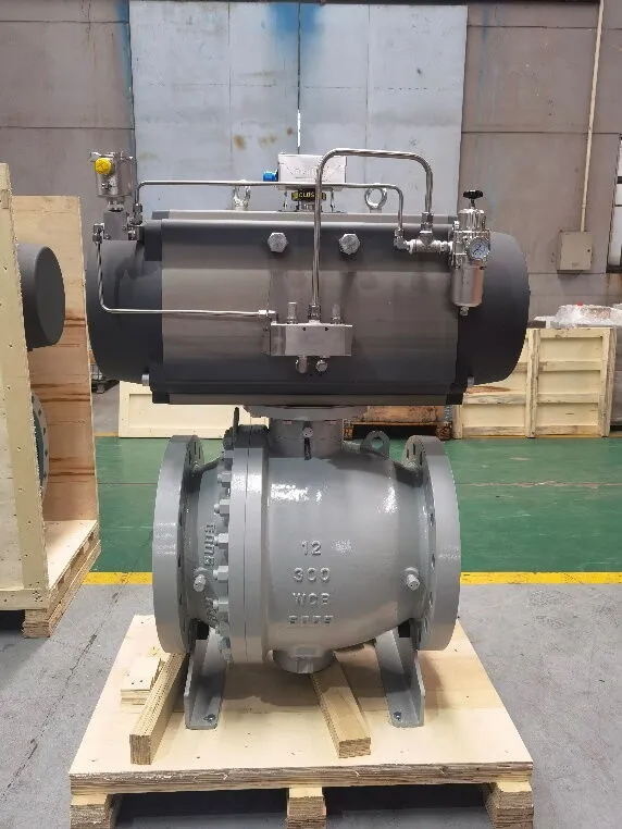 Rack&Pinion Pneumatic Actuated Ball Valve