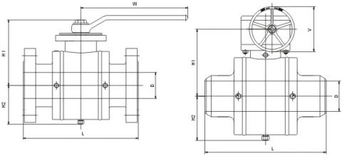 Fully Welded Ball Valves Design