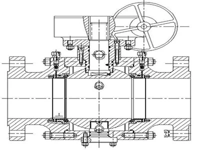 Trunnion Mounted Ball Valve Design