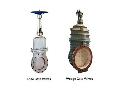 Knife and Wedge Gate Valves: Key Differences and Applications