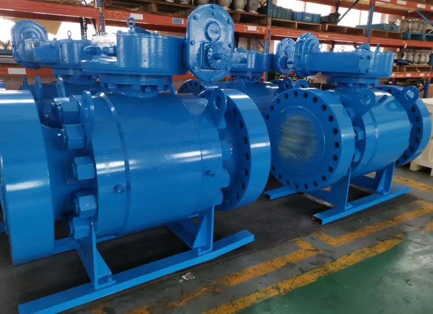 Trunnion Ball Valves for FPSO