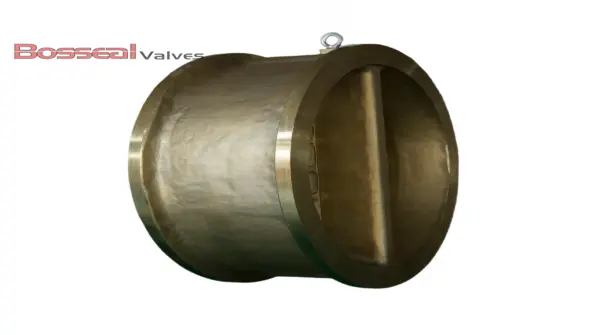 Al-bronze Non-Return Valve, API 594, ASTM B148 C95800, 48 IN | Bosseal