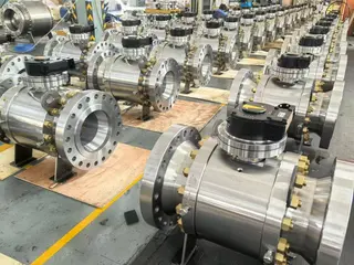 Trunnion Ball Valves Factory Trunnion Ball Valves Factory