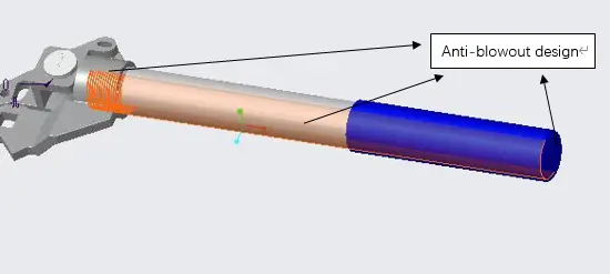 Bosseal Lever Ball Valve Anti-blowout Design