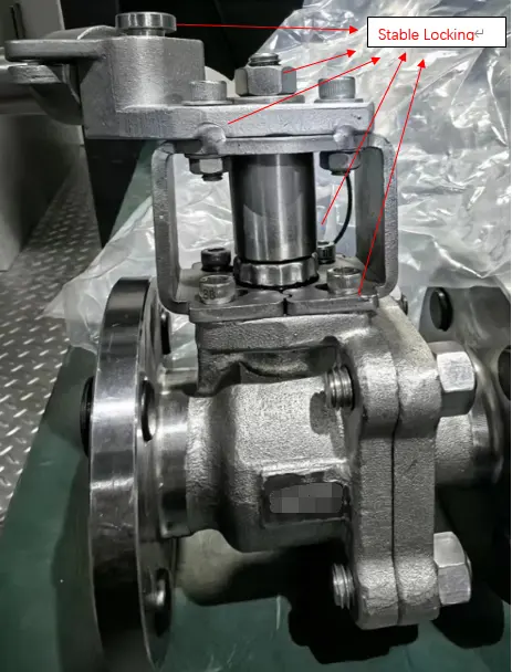 Bosseal Lever Ball Valve with Optimized Design for Stable Locking