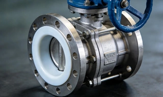 Fluoropolymer-Lined Valves for Corrosive Media