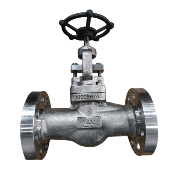 Válvula de cierre ASTM A182F51, ASME B16.34,2 pulgadas, 600 libras, RF