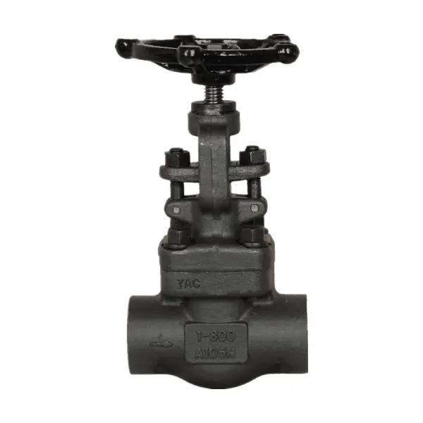 Válvula de cierre API 602, ASTM A182F11, 1-1/2 pulgadas, 600 libras