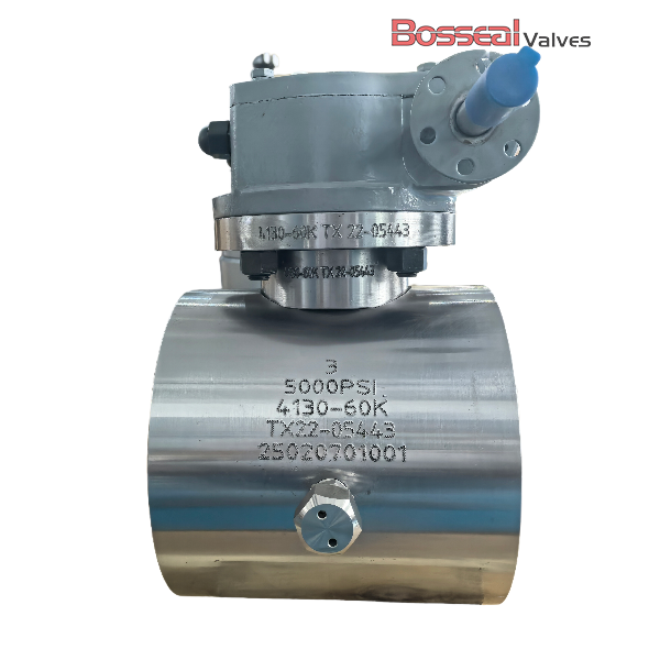 1PC Compact Ball Valve, API 6D, 4130/F60, 4-1/4 Inch, RTJ