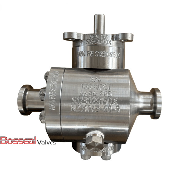 3-1/16 Inch Forged Ball Valves, API 6A, AISI 4130, 5000 PSI
