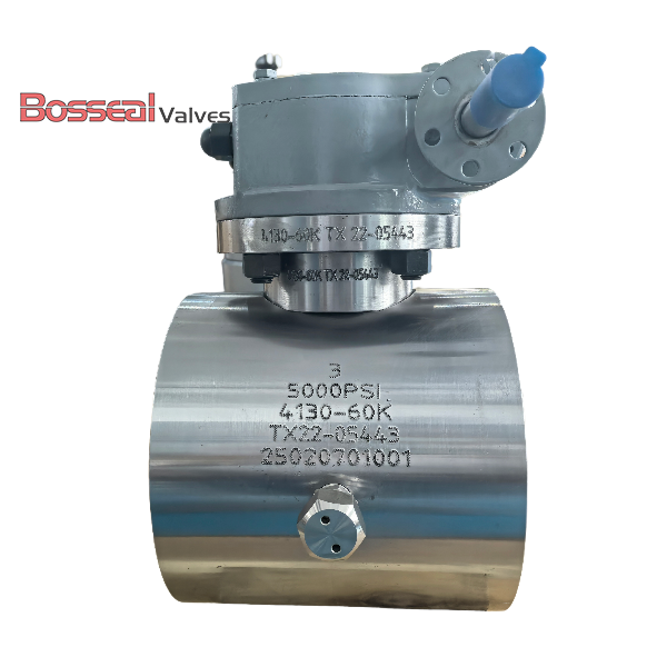 3000 PSI Ball Valves, API 6D, A694 F65/4130, 6-3/8 IN, RTJ