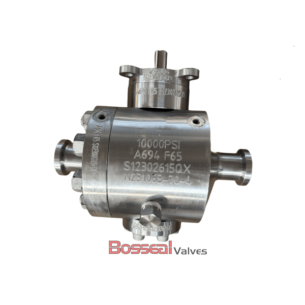 6 Inch Ball Valves, API 6A, A694 F60/F65, 3000 PSI, F51 Trim