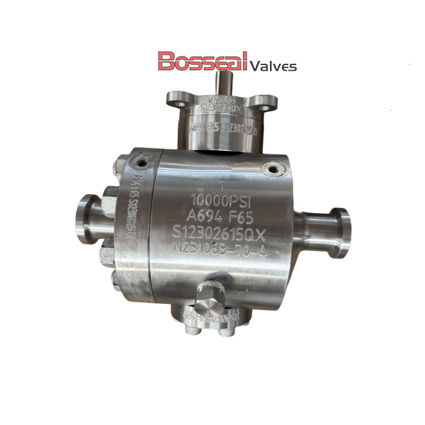 AISI 4130 Ball Valve, API 6A, 1-13/16 Inch, 5000 PSI, Lever