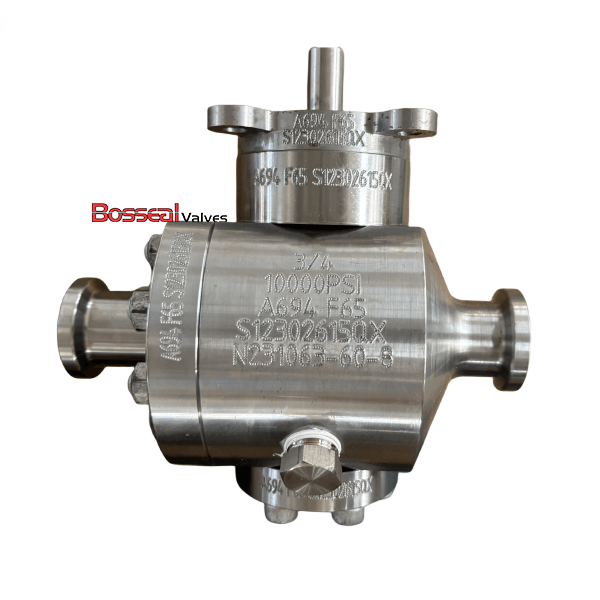 AISI 4130 Ball Valves, 2/3pcs Bolted Body, 15000 PSI, Forged
