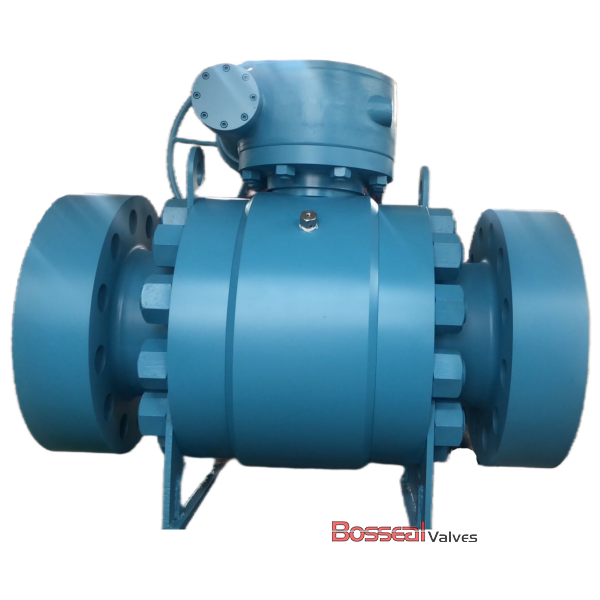 API 6A Forged Ball Valve, 6-3/8 IN, Inconel Trim, BB, RTJ