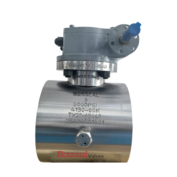 API 6A Forged Ball Valve, AISI 4130, 4-1/16 IN, 3000 PSI, RTJ