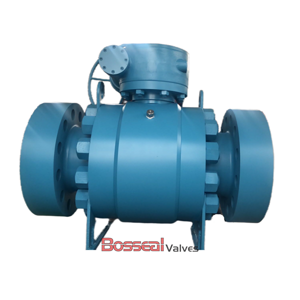 ASTM A694 F65 Ball Valve, API 6A, Inconel Trim, 5000 PSI, BW