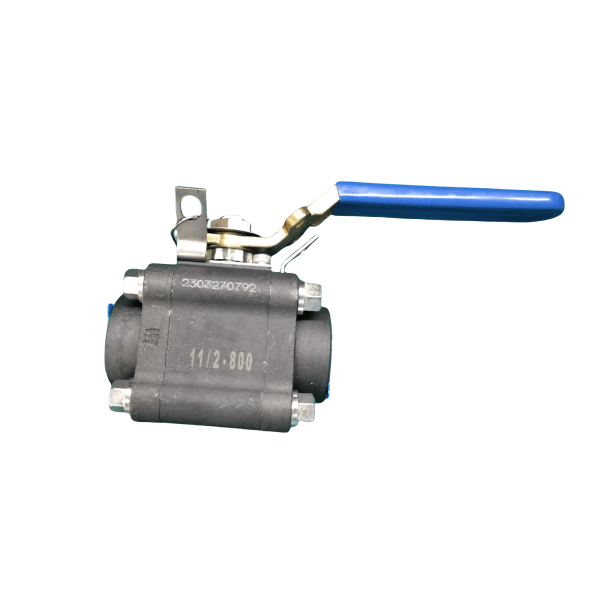 SW/FNPT Threaded Ball Valve, 1-1/2 Inch, 800 LB, ISO 17292 - Bosseal