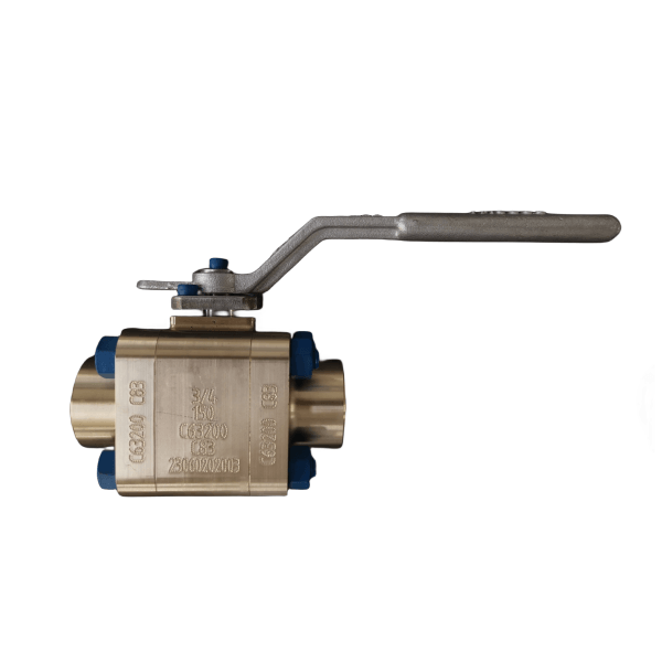ASTM B150 C63200 Floating Ball Valve, 3/4 Inch, 150 LB, FNPT
