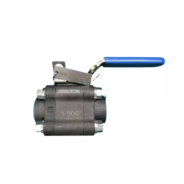 Three Pieces Floating Ball Valve, 1 Inch, 800 LB, FNPT