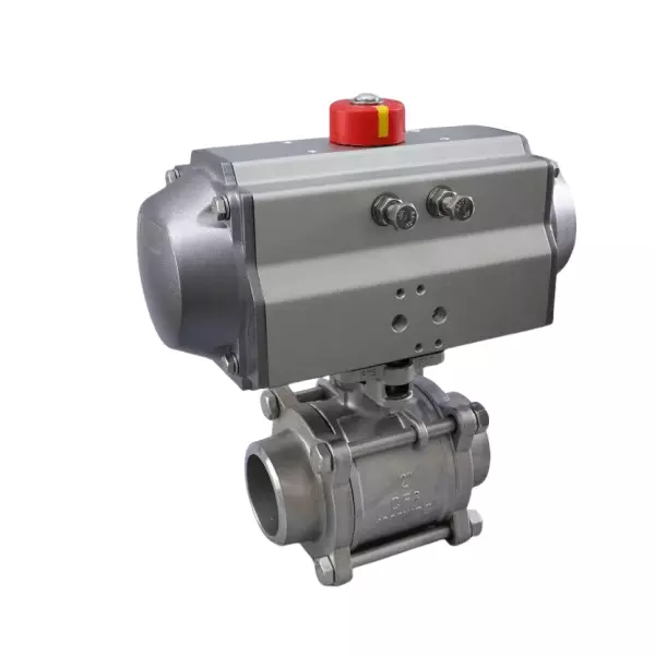 Pneumatic Actuated Floating Ball Valve, 2 Inch, 1000 PSI