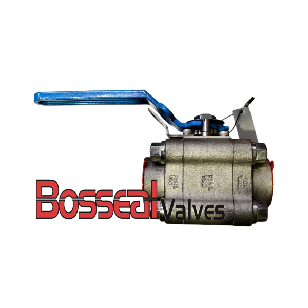 Socket Weld 3 Piece Ball Valve, ASTM A182 F316, 2 IN, 800 LB