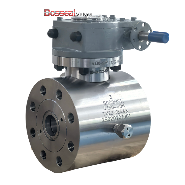 Forged Ball Valves, API 6D/API 6A, 4130/F65, 6-3/8 Inch, RTJ