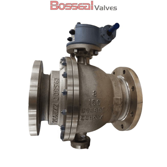Gear Operated Ball Valves, BS 5351, B148 C95800, 28 IN, CL150