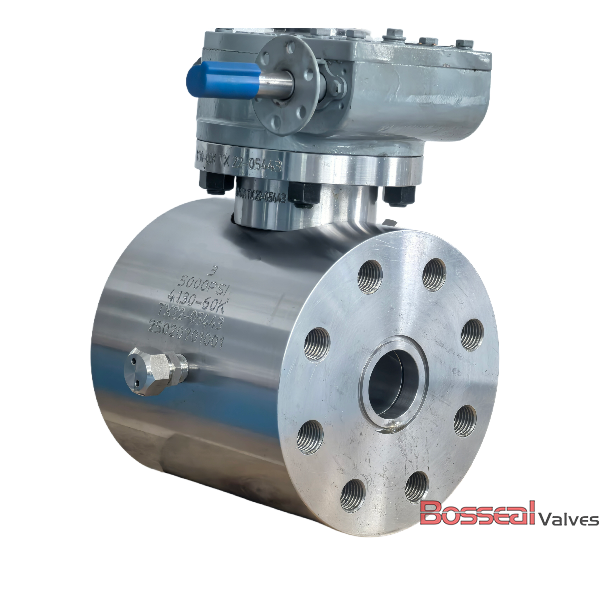 Metal Seated Ball Valve, API 6D, AISI 4130, 5-1/8 IN, 2000 PSI