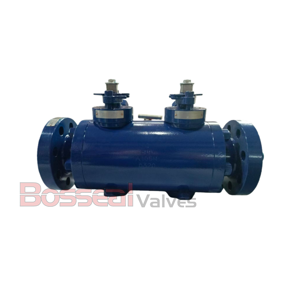 28 Inch DBB Trunnion Ball Valve, API 6D, F55, CL600 LB, RF