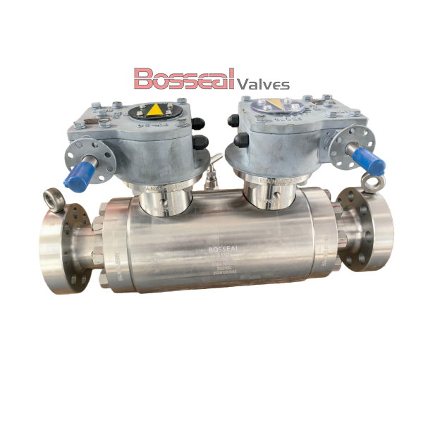 32 Inch Trunnion Ball Valve, API 6D, ASTM A105N, CL1500, DBB