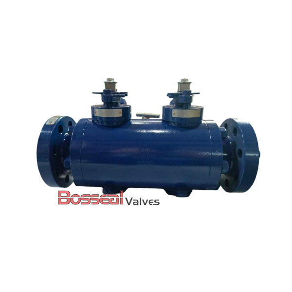 ASTM A105N DBB Trunnion Ball Valve, 2 IN, CL600, Double Ball