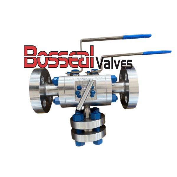 ASTM A182 F316 DBB Ball Valve, ASME B16.34, 1-1/2 IN, CL1500