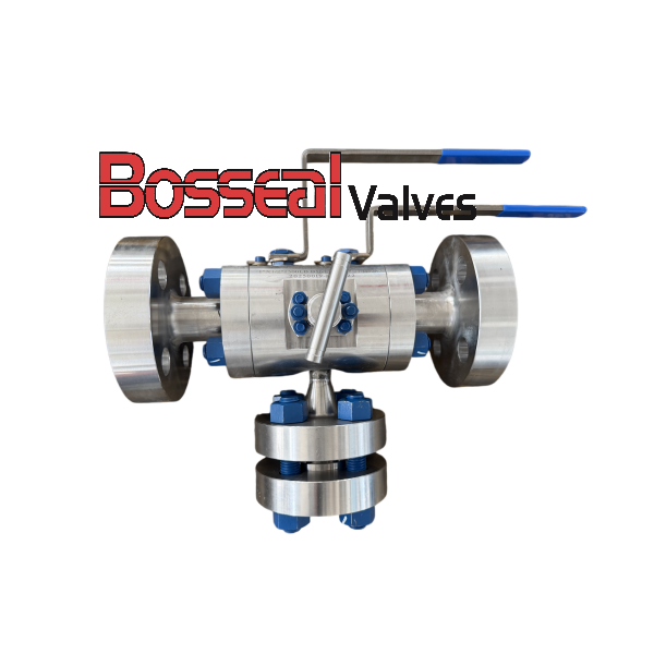 ASTM A182 F316 DBB Ball Valve, Trunnion, 1-1/2 Inch, 1500 LB