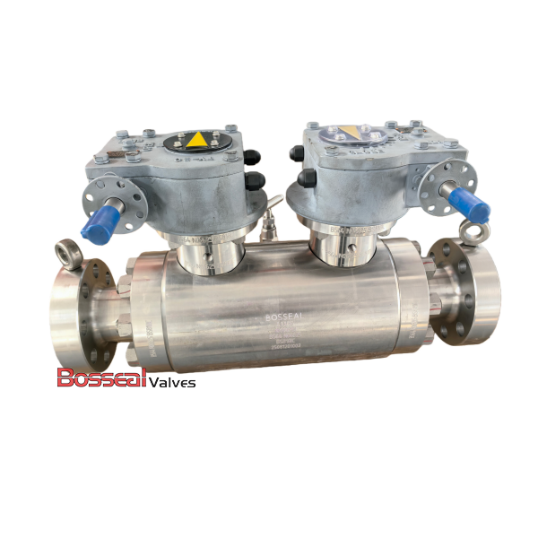 ASTM A182 F55 DBB Ball Valves, API 6D, BS 5351, 28 IN, CL150