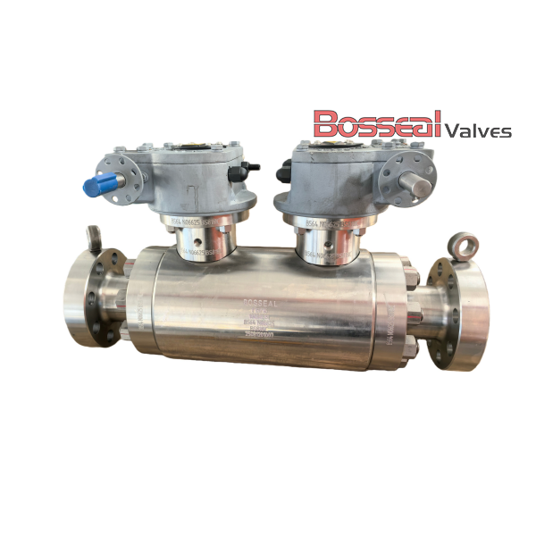 ASTM A350 LF2 Trunnion Ball Valves, 2-1/2 IN, CL1500 LB, DBB