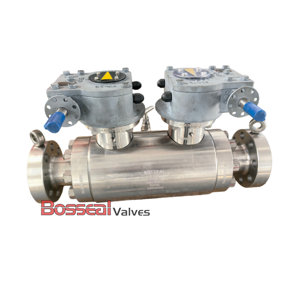 BS 5351 Ball Valve, A182 F51, DN1200, PN420, RTJ Flanged