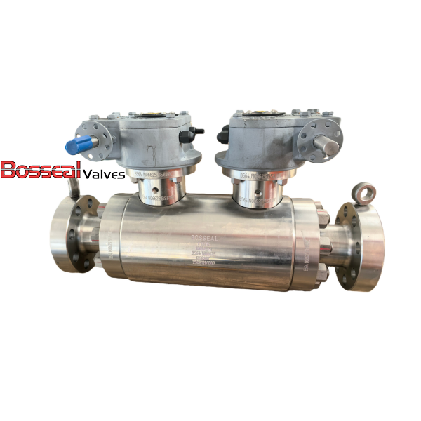 BS 5351 DBB Ball Valves, A350 LF2, 2-1/2 IN, CL150, F6A Trim