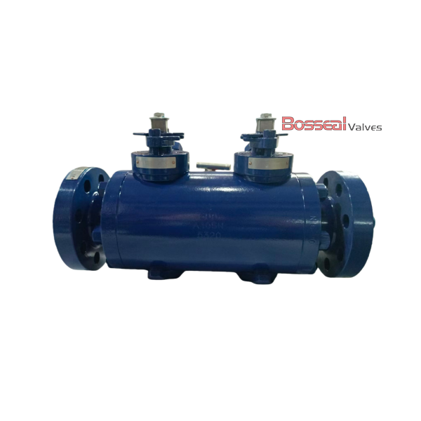 BS 5351 DBB Trunnion Ball Valve, A350 LF2, DN900, PN50, RF