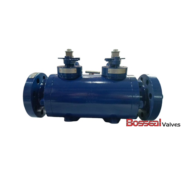 DBB Trunnion Ball Valve, API 6D, A105N, 2 Inch, CL150 LB, RF