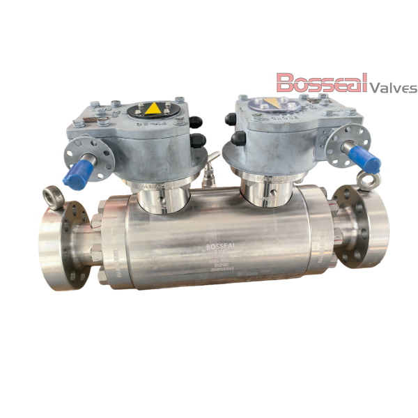 DBB Trunnion Ball Valves, A182 F53, 26 IN, Full Welded, RTJ