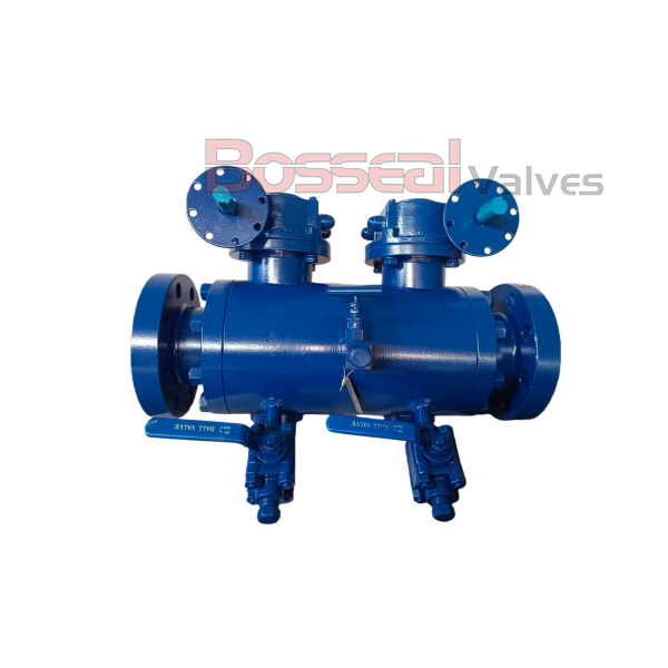 Double Block &amp; Bleed Ball Valve, A182 F53, 26 IN, CL600 LB