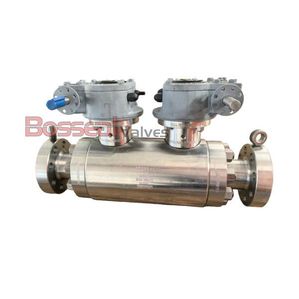 Double Block &amp; Bleed Ball Valve, ASTM A182 F53, 8 IN, CL300