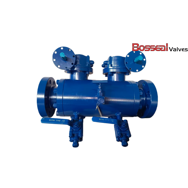 Double Block &amp; Bleed Ball Valve, BS 5351, A182 F51, 4 IN, RF