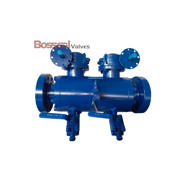 Double Block &amp; Bleed Ball Valve, LF2, 16 Inches, CL300, RF