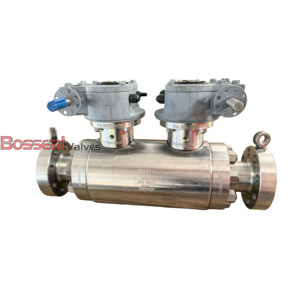 Double Block &amp; Bleed Trunnion Ball Valve, F53, 8 IN, CL600