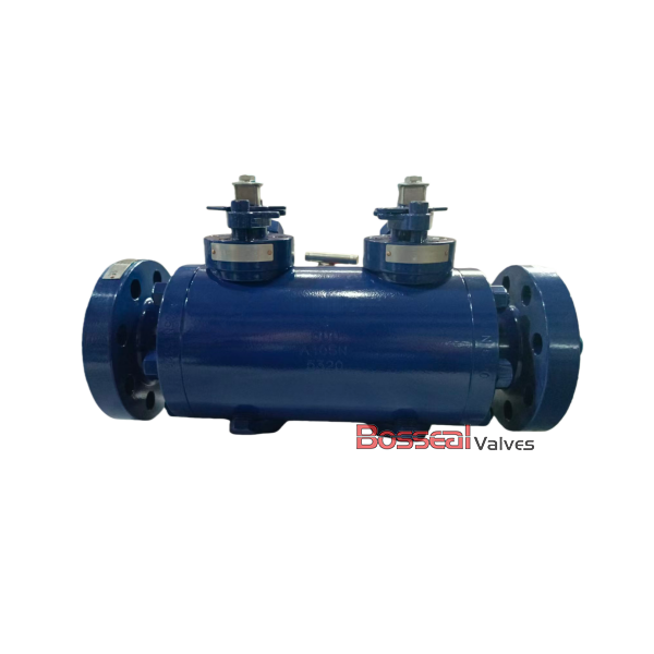 Full Welded Trunnion Ball Valves, DBB, A182 F51, 48 IN, CL300